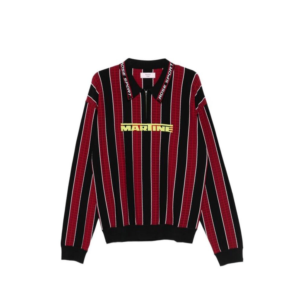 Martine Rose Black Polo Shirts Men